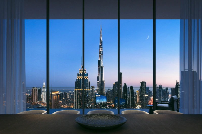 Luxuriöses Apartment mit fünf Schlafzimmern, Pool und Panoramablick