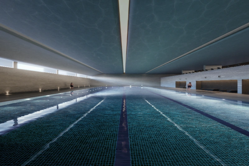 Luxuriöses Apartment mit fünf Schlafzimmern, Pool und Panoramablick