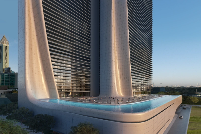 Luxuriöses Apartment mit fünf Schlafzimmern, Pool und Panoramablick