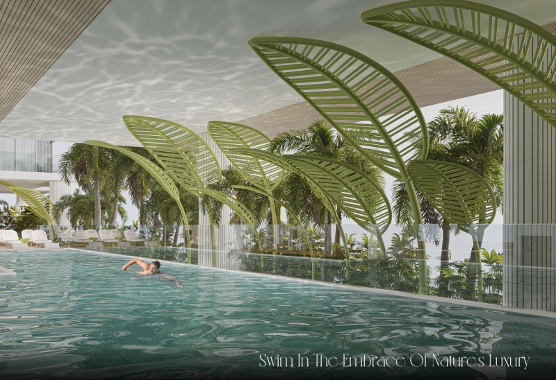 Moderne Wohnung mit eigenem Pool und großem Balkon in Toplage!