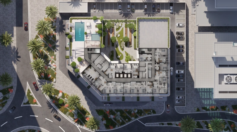 1-Schlafzimmer-Wohnung in "VERDAN1A 4"