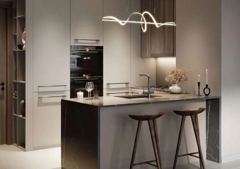 Gemütliches 1-Zimmer-Apartment mit Sauna im Gebäude | Direkt in JVC!