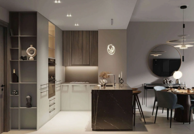 Gemütliches 1-Zimmer-Apartment mit Sauna im Gebäude | Direkt in JVC!