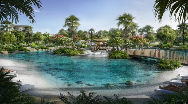 Luxuriöse 5-Zimmer-Villa mit Personalzimmer, eigenem Bad, Privatpool und modernem Design