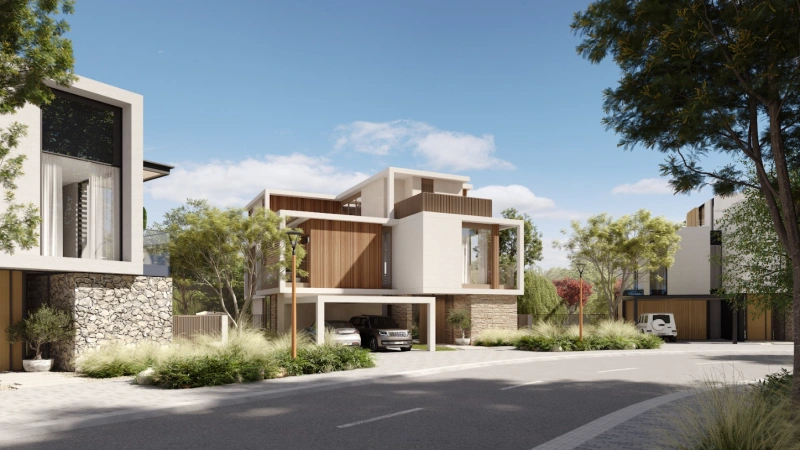 Luxuriöse 5-Zimmer-Villa mit Personalzimmer, eigenem Bad, Privatpool und modernem Design