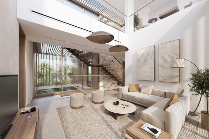 Luxuriöse 5-Zimmer-Villa mit Personalzimmer, eigenem Bad, Privatpool und modernem Design