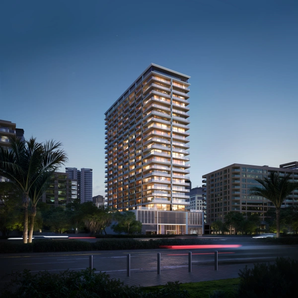 Exklusives Studio-Apartment mit Poolblick im Binghatti Ivory, Al Jaddaf