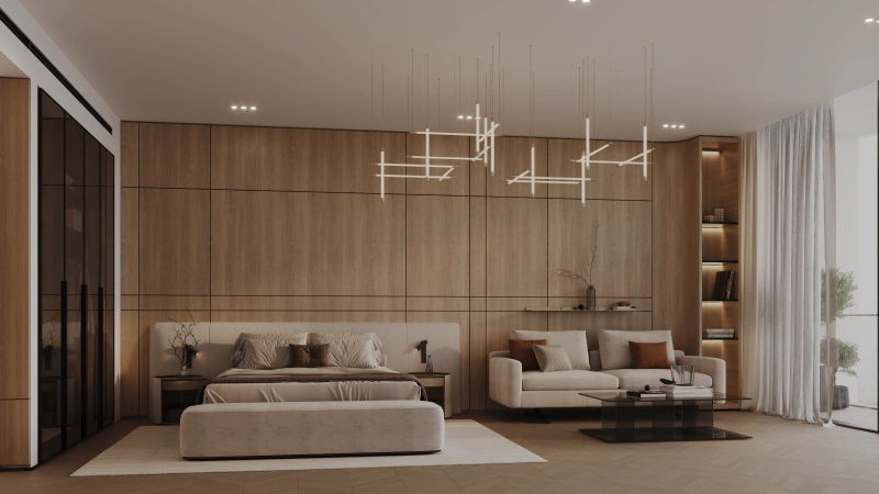 Exklusives Studio-Apartment mit Poolblick im Binghatti Ivory, Al Jaddaf