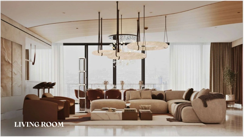 Geräumiges 4-Zimmer-Apartment mit atemberaubendem Meerblick und Blick auf die Jumeirah Palm!