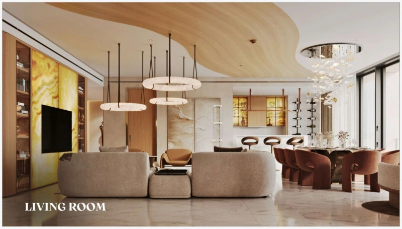 Geräumiges 4-Zimmer-Apartment mit atemberaubendem Meerblick und Blick auf die Jumeirah Palm!