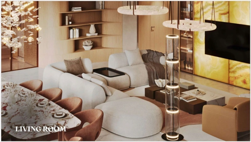 Geräumiges 4-Zimmer-Apartment mit atemberaubendem Meerblick und Blick auf die Jumeirah Palm!