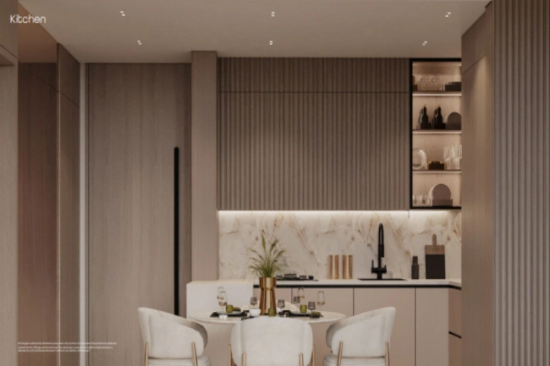 Stilvolle Drei-Zimmer-Wohnung mit modernem Design