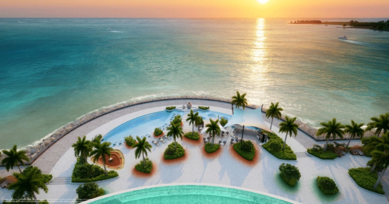 Luxuriöse Eleganz am Wasser: 2-Zimmer-Apartment mit traumhaftem Ausblick