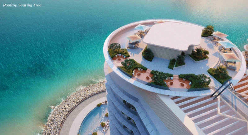 Luxuriöse Eleganz am Wasser: 2-Zimmer-Apartment mit traumhaftem Ausblick