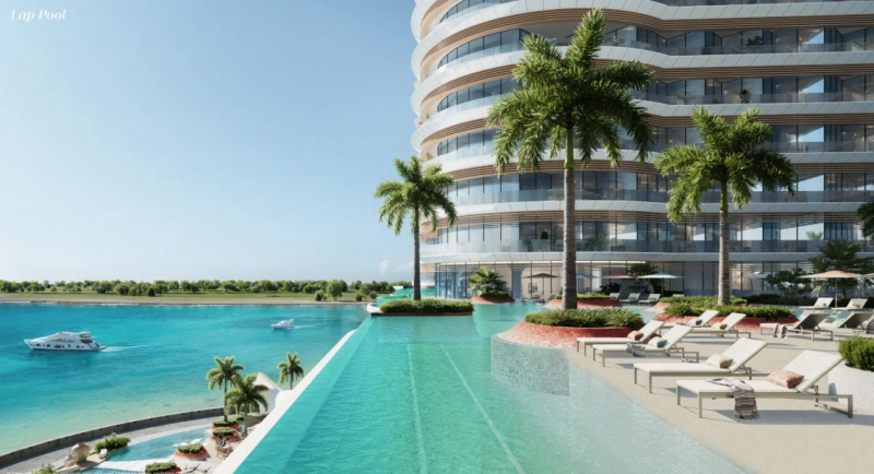 Luxuriöse Eleganz am Wasser: 2-Zimmer-Apartment mit traumhaftem Ausblick