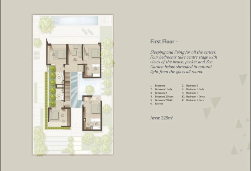 Luxuriöse 6-Zimmer Beach Mansion mit Privatpool und Kinoraum