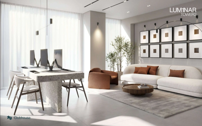 Modern and elegant fully furnished studio apartment in Lum1nar Towers by Object 1