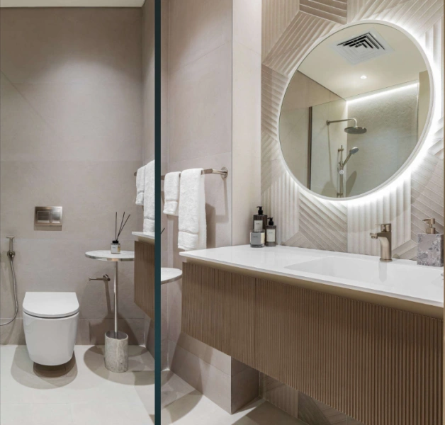 Modern and elegant fully furnished studio apartment in Lum1nar Towers by Object 1