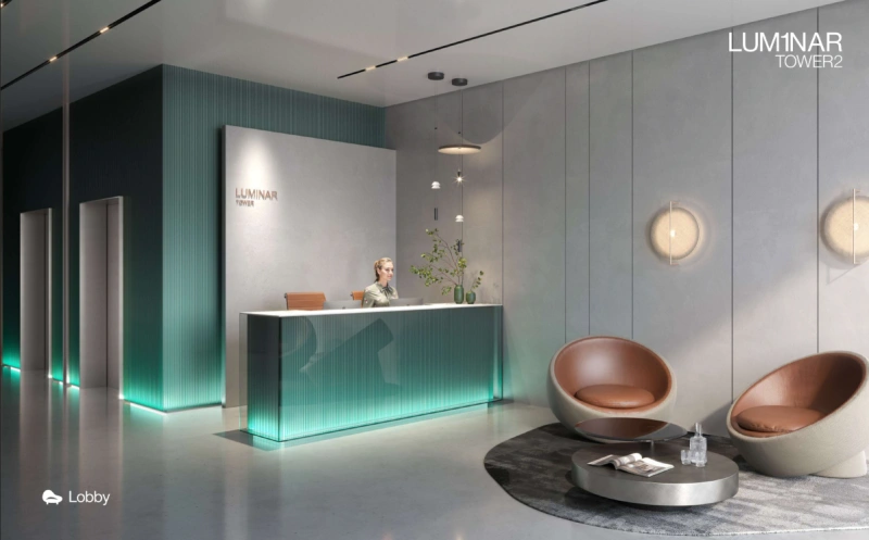 Modern and elegant fully furnished studio apartment in Lum1nar Towers by Object 1