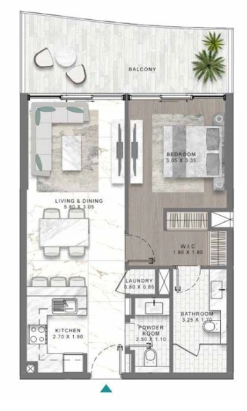 Exellente 1-Zimmer-Wohnung mit Wäsche Raum und großer Ankleide - ein urbanes Zuhause zum Wohlfühlen!
