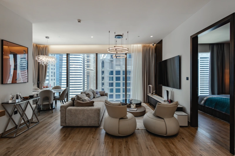 Exklusive 2-Zimmer-Wohnung direkt an der Marina, voll möbliert. Perfektes Zuhause am Wasser!