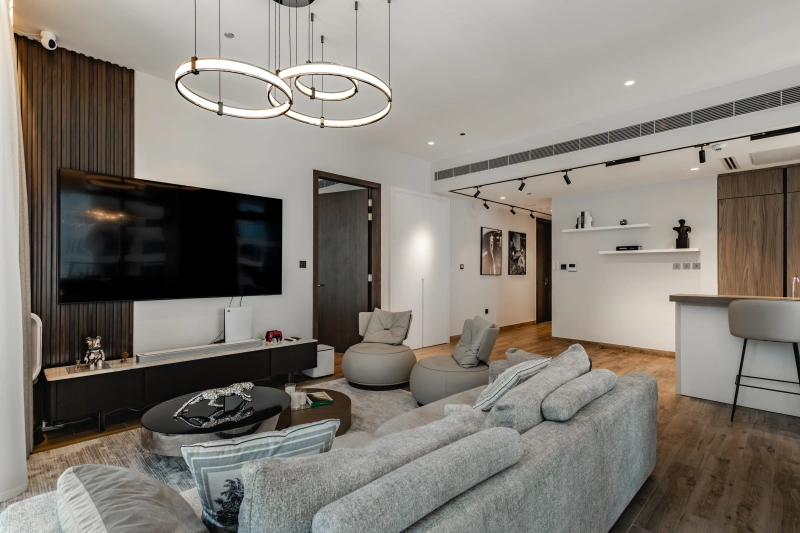 Exklusive 2-Zimmer-Wohnung direkt an der Marina, voll möbliert. Perfektes Zuhause am Wasser!