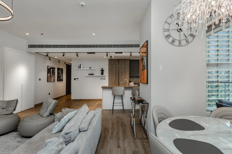 Exklusive 2-Zimmer-Wohnung direkt an der Marina, voll möbliert. Perfektes Zuhause am Wasser!