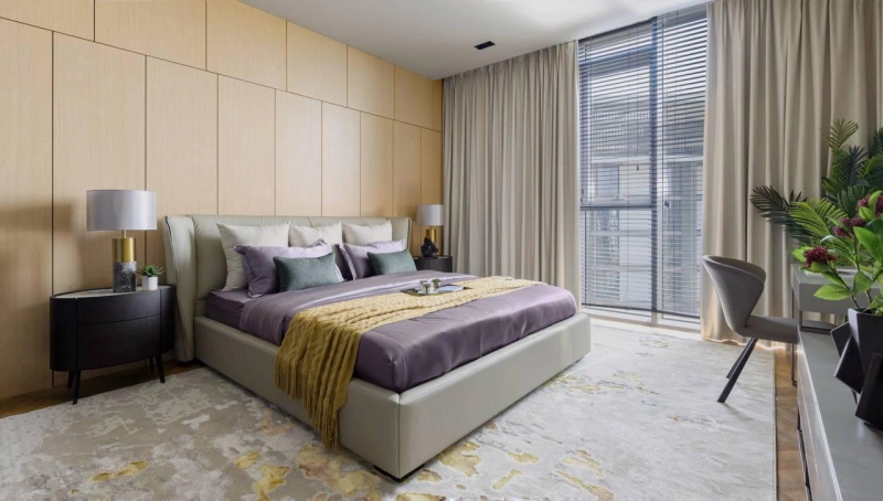 Luxuriöses 4-Zimmer-Apartment mit Zimmer für Dienstmädchen, riesigem Balkon und Hafen- und Meerblick