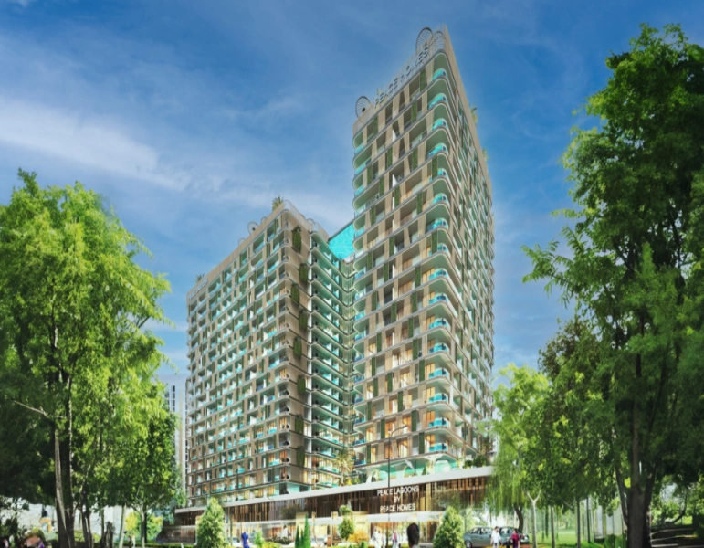 Luxurious One Bedroom Apartment With Study Room And Maid'S Room In Modern Design