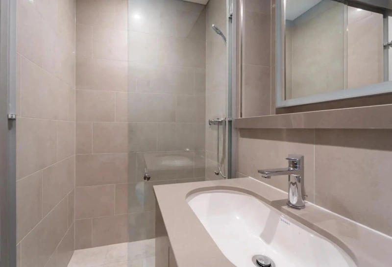 Luxuriöse 2-Zimmer Wohnung mit Park & Burj Khalifa Blick in Sobha Hartland Waves