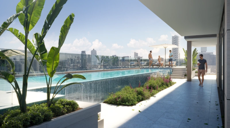 appartement d'une chambre à coucher dans "WINNER TOWER" (Tour du vainqueur)