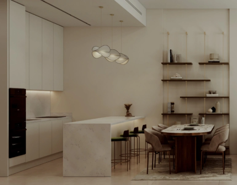 Elegante appartamento con due camere da letto dal design moderno