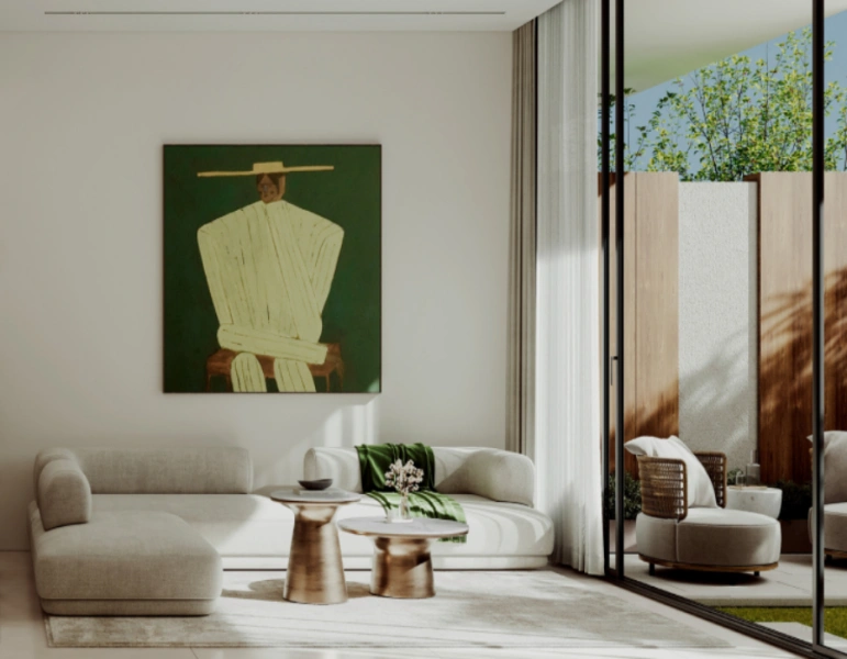 Elegante appartamento con due camere da letto dal design moderno