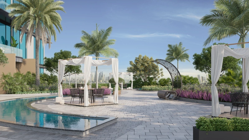 Stilvolles Studio-Apartment mit modernem Design