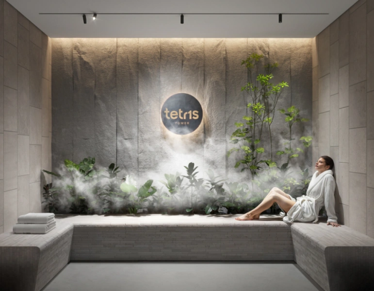 Stilvolle Ein-Zimmer-Wohnung mit Dienstmädchenzimmer in modernem Design