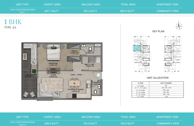 Luxuriöses 1-Zimmer-Apartment - Beeindruckend und luxuriös!