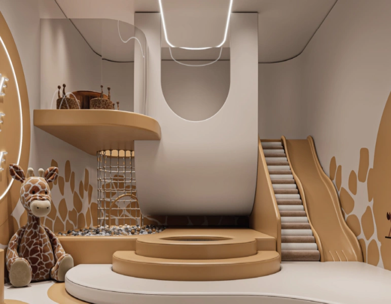 Stilvolles Ein-Zimmer-Apartment mit modernem Design