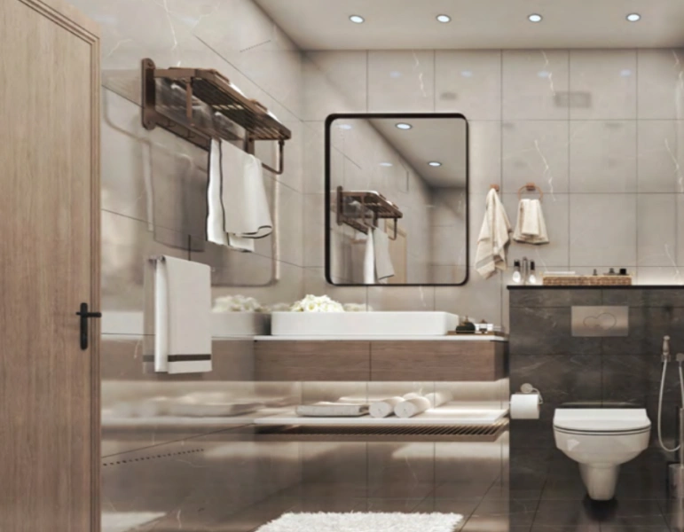 Stilvolle Zwei-Zimmer-Wohnung mit modernem Design