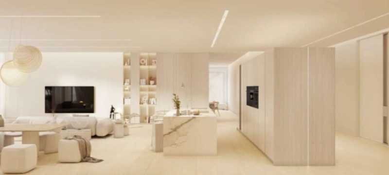 Luxuriöse 4-Zimmer Wohnung mit Personalzimmer und eigenem Bad, riesiger Balkon mit Meerblick