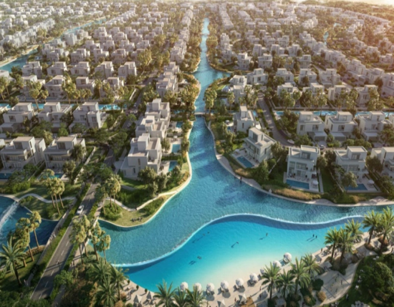 Villa mit vier Schlafzimmern und modernem Design