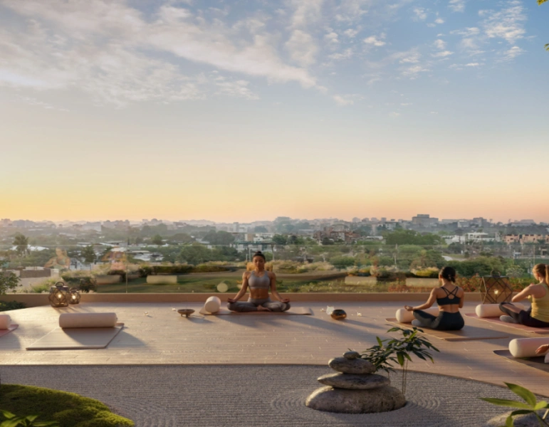 Stilvolles Ein-Zimmer-Apartment mit modernem Design