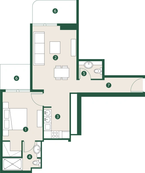 39866 - OAK YARD Residences - Apartment
