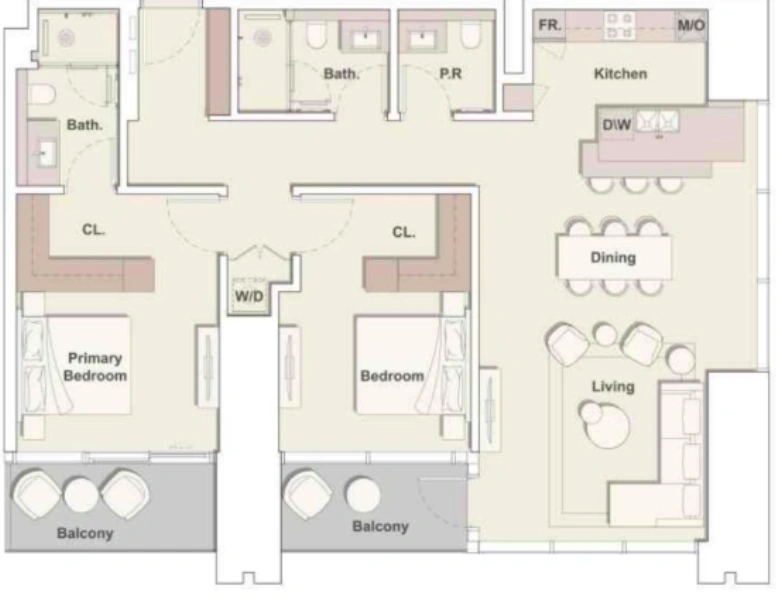 Moderne 2-Zimmer-Wohnung mit atemberaubender Aussicht!