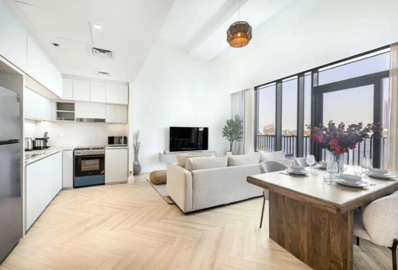 Stilvolles 1-Zimmer-Apartment mit kompaktem, modernem Design