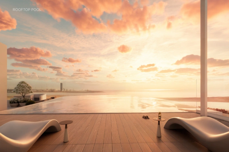 Lussuoso appartamento singolo con spiagge tranquille e vista mozzafiato sull'isola