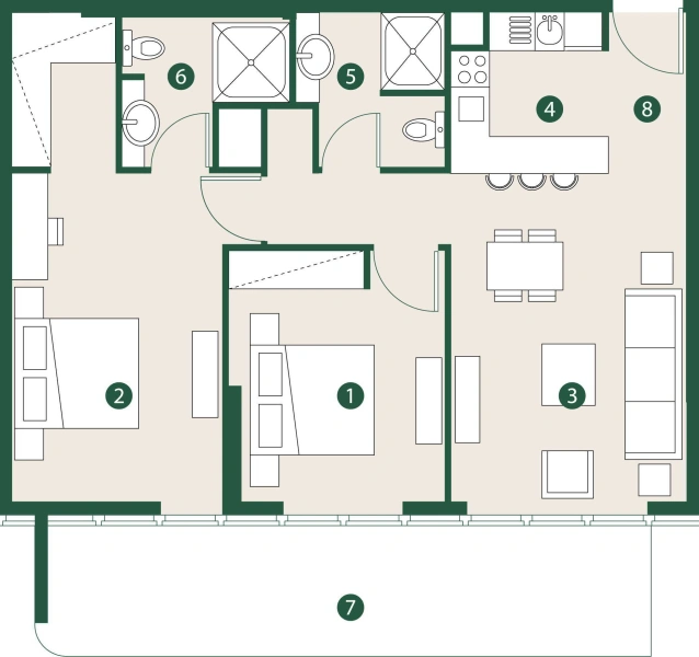 40007 - OAK YARD Residences - Apartment