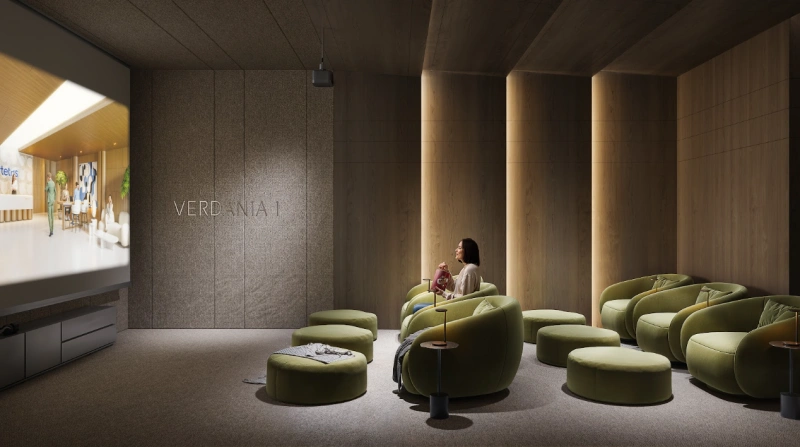 2.5-Schlafzimmer-Wohnung in "VERDAN1A 1"