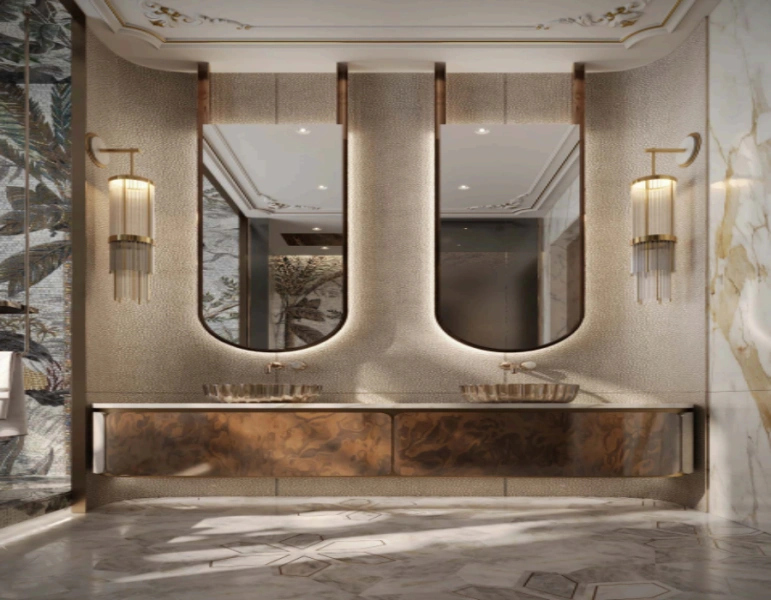 Luxuriöses Penthouse mit zwei Schlafzimmern und modernem Design