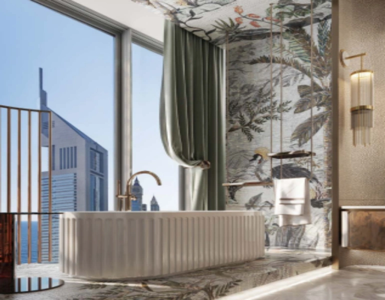 Luxuriöses Penthouse mit zwei Schlafzimmern und modernem Design