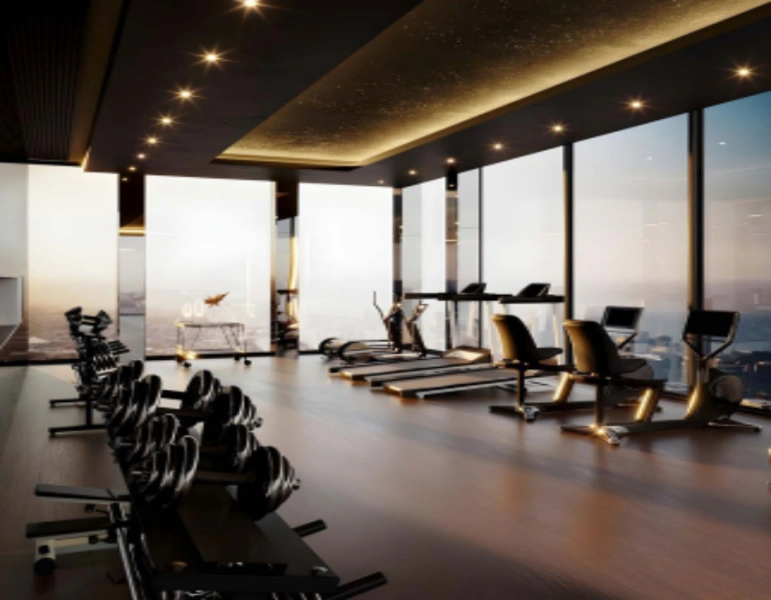 Luxuriöses Penthouse mit zwei Schlafzimmern und modernem Design